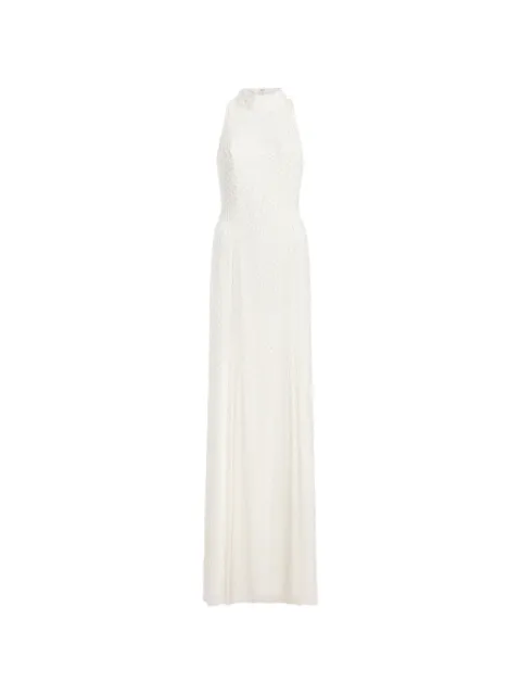 Jenny Packham Mischief embellished high-neck maxi dress
