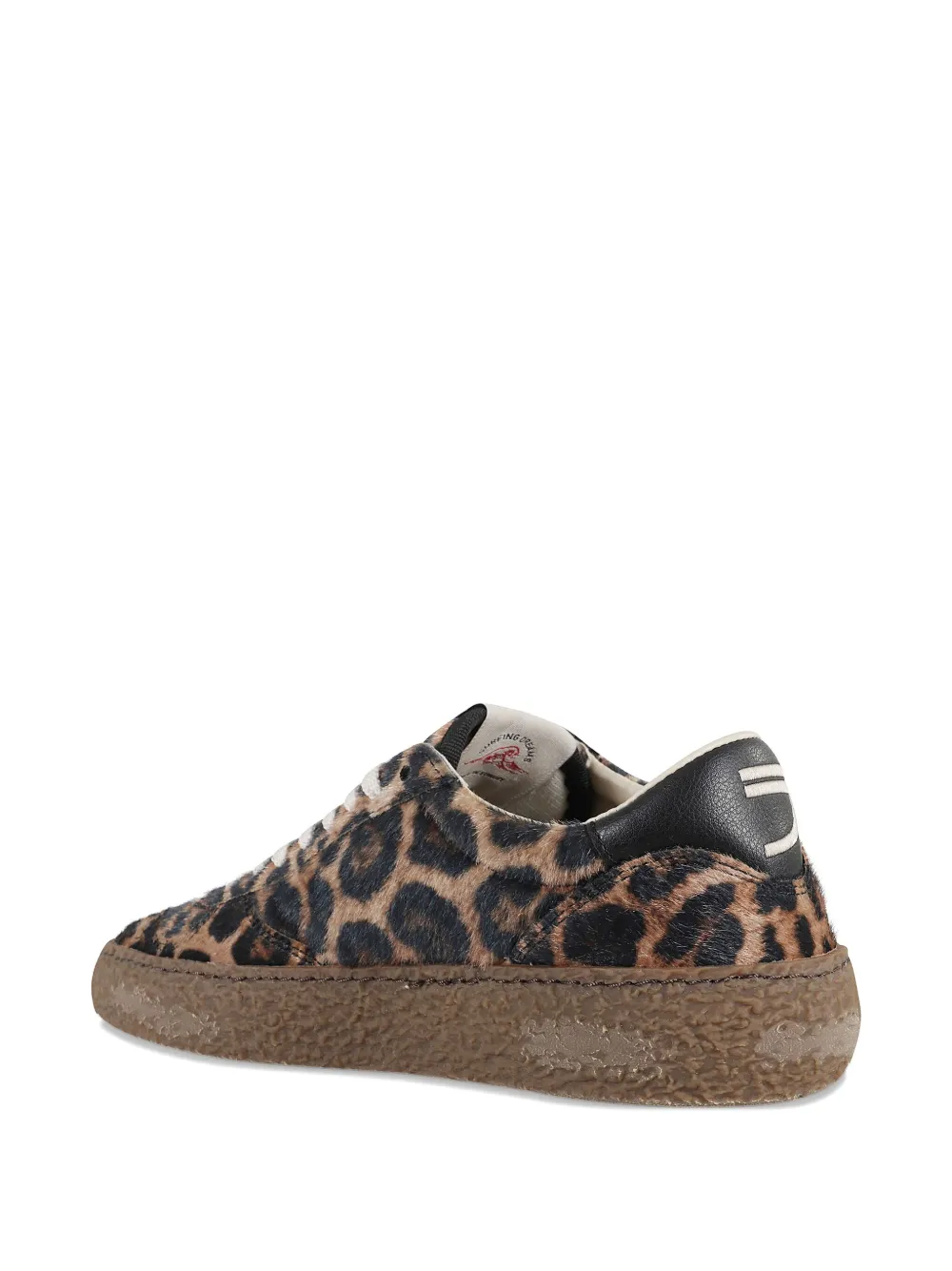 Puraai Sneakers met dierenprint Bruin