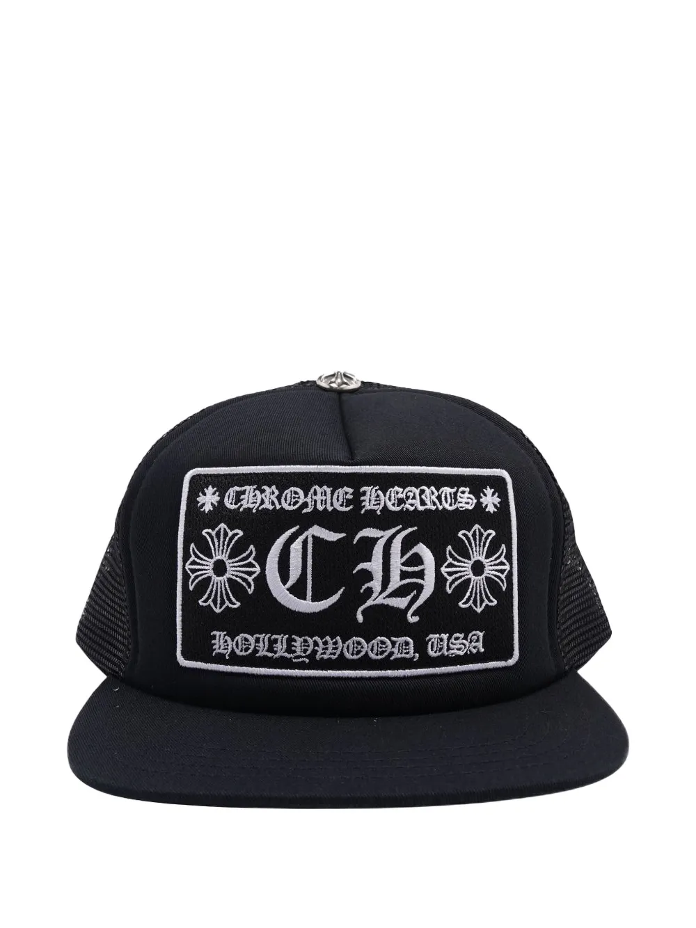 Chrome Hearts Hollywood trucker hat | Black | Image 1