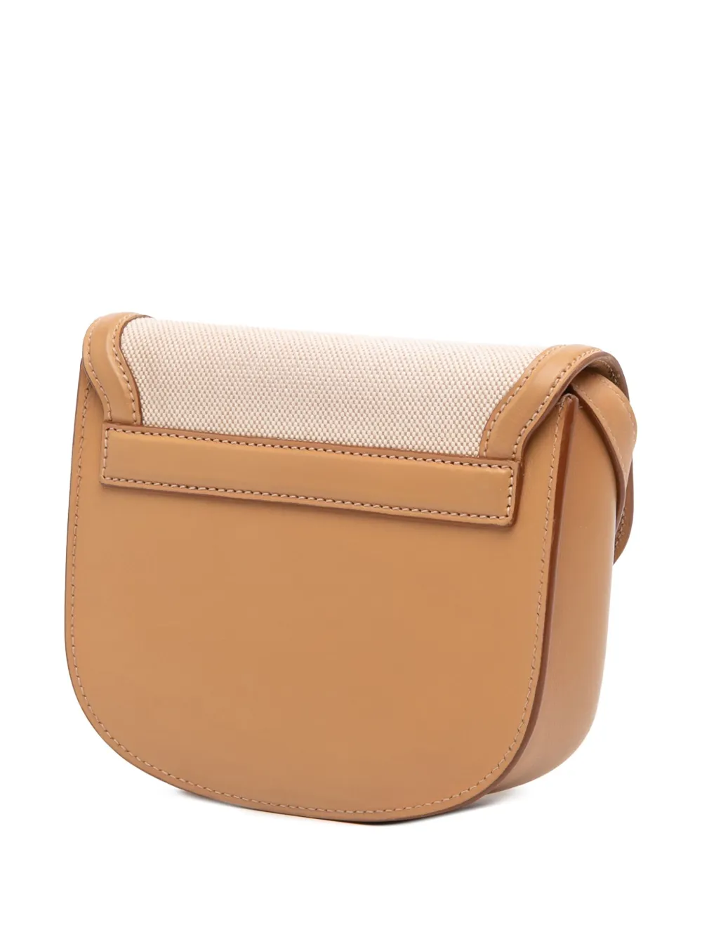 Pre-owned Saint Laurent 2020 Small Calfskin Kaia Crossbody Bag In Brown
