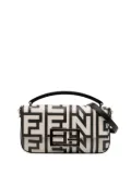 Fendi Pre-Owned 2000-2010 Marc Jacobs Nappa Vitello King Logo Print Baguette Phone Pouch satchel - White