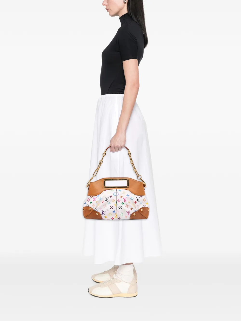 Louis Vuitton Pre-Owned 2009 Monogram Multicolore Judy MM satchel | Pre-Owned | Image 2