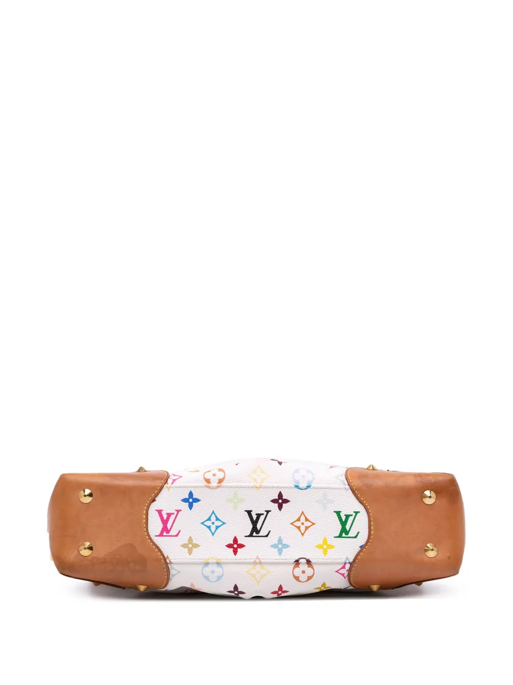 Pre-owned Louis Vuitton 2009 Monogram Multicolore Judy Mm Satchel
