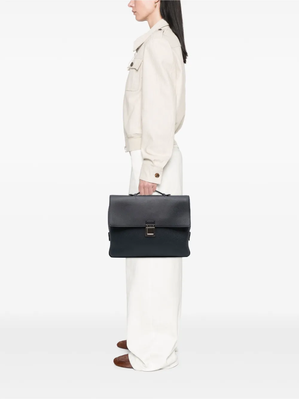 Louis Vuitton Pre-Owned شنطة أعمال 'تايغا فاسيلي PM' ‫2012‬ | كلاسيكيات | Image 2