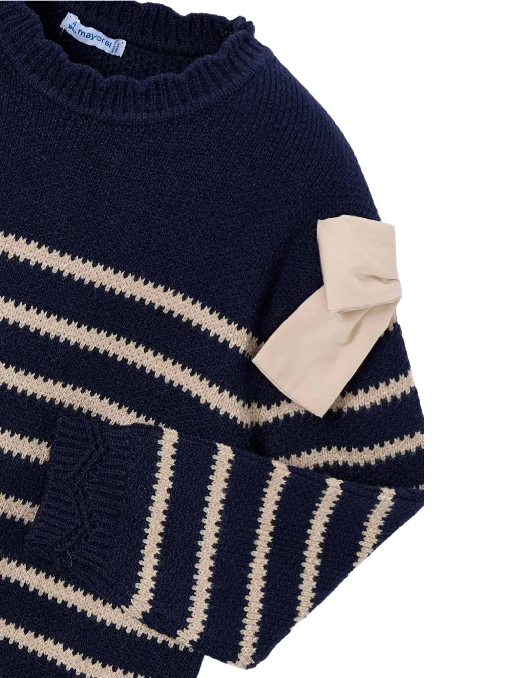 Mayoral Gestreepte jurk Blauw