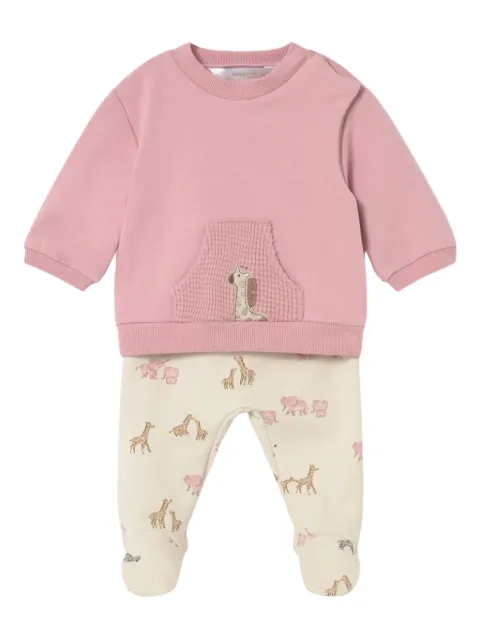 Mayoral set de sudadera con animal print