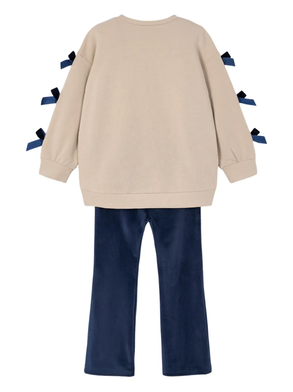 Mayoral bow sweatshirt leggings set | Girls Trouser Sets | Image 2