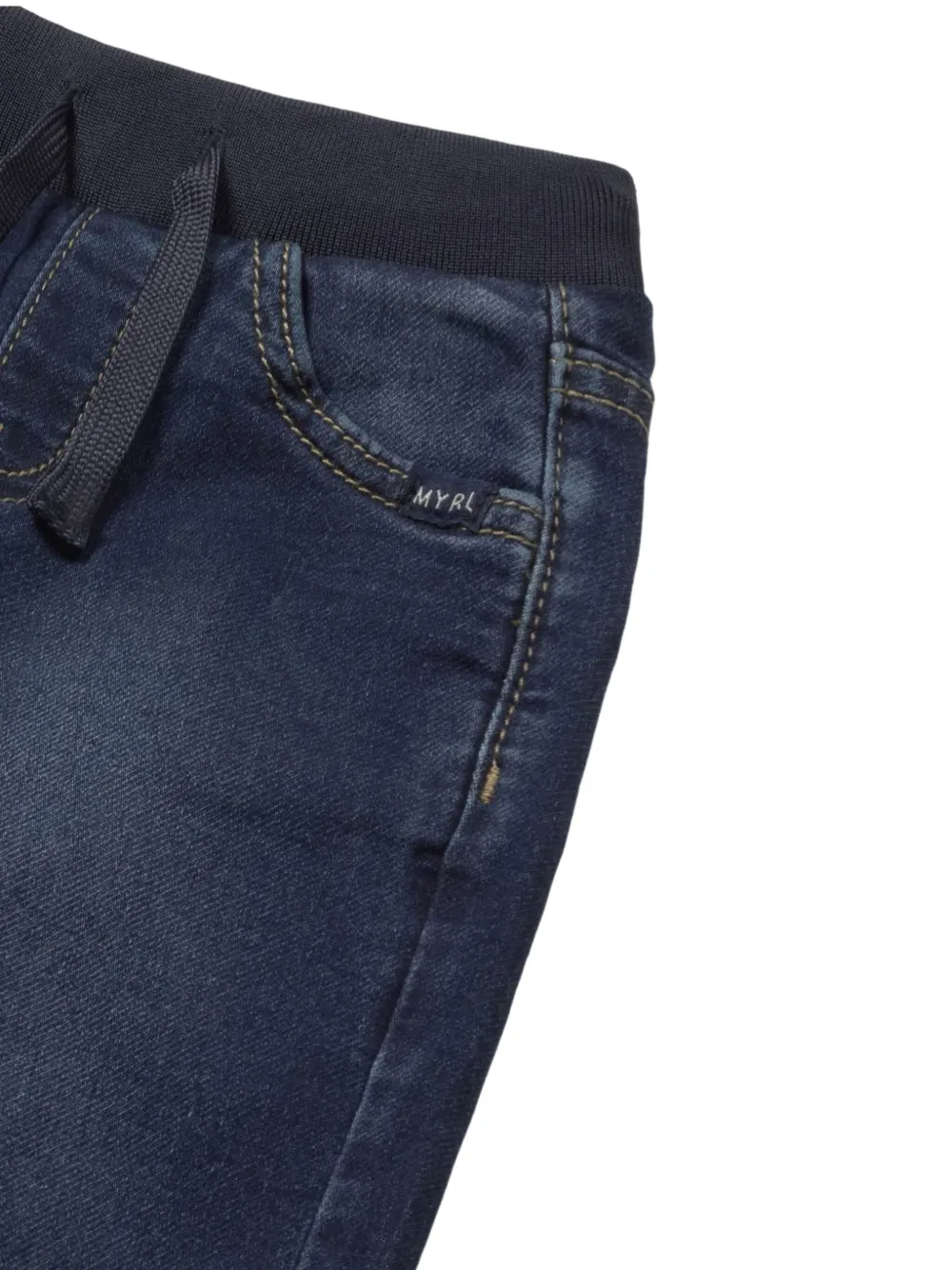 Mayoral Joggingbroek van spijkerstof Blauw