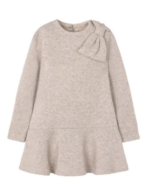 Mayoral bow knit dress