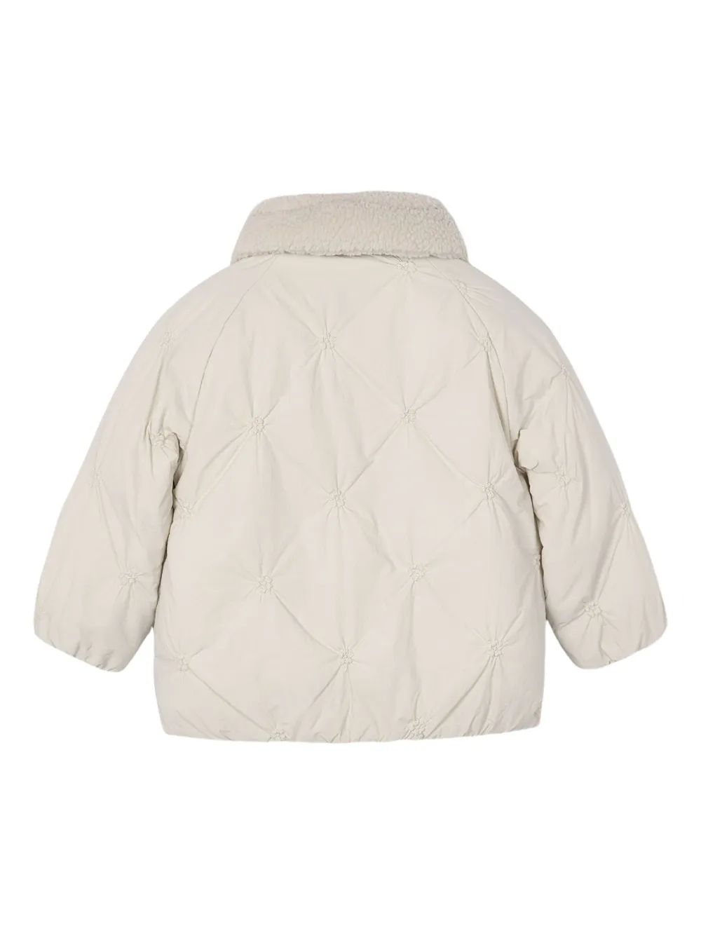 Mayoral quilted collar puffer jacket | Girls Padded Jackets | Image 2
