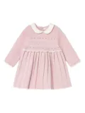 Mayoral Peter-Pan collar knit dress - Pink
