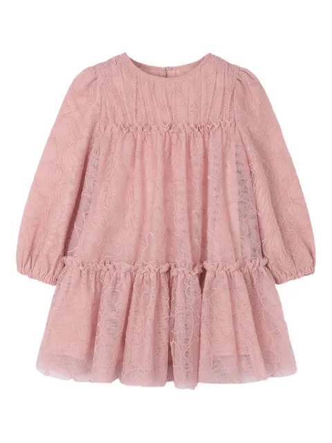 Mayoral ruffled tulle dress