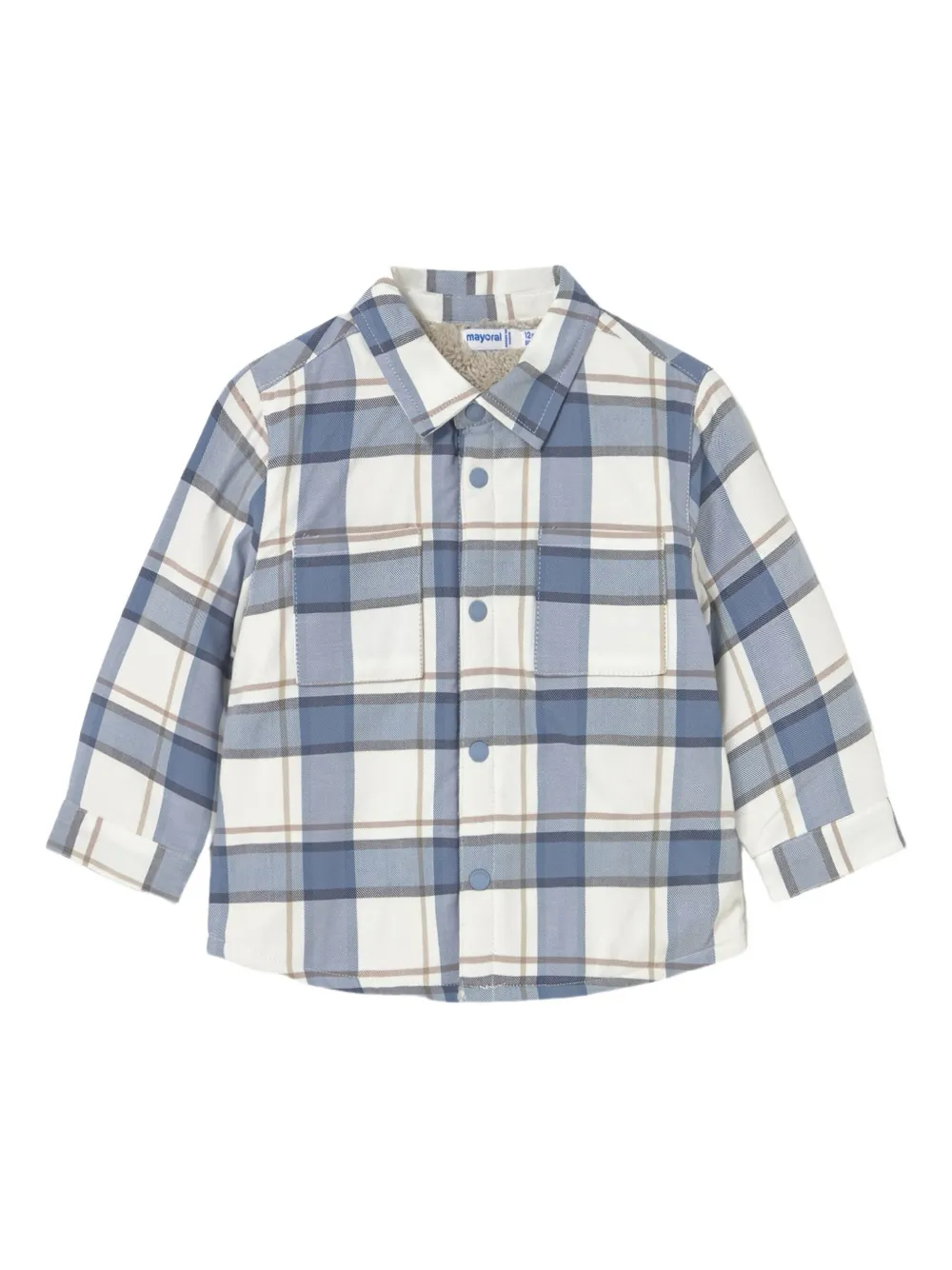 Mayoral plaid shirt | Blue | Image 1