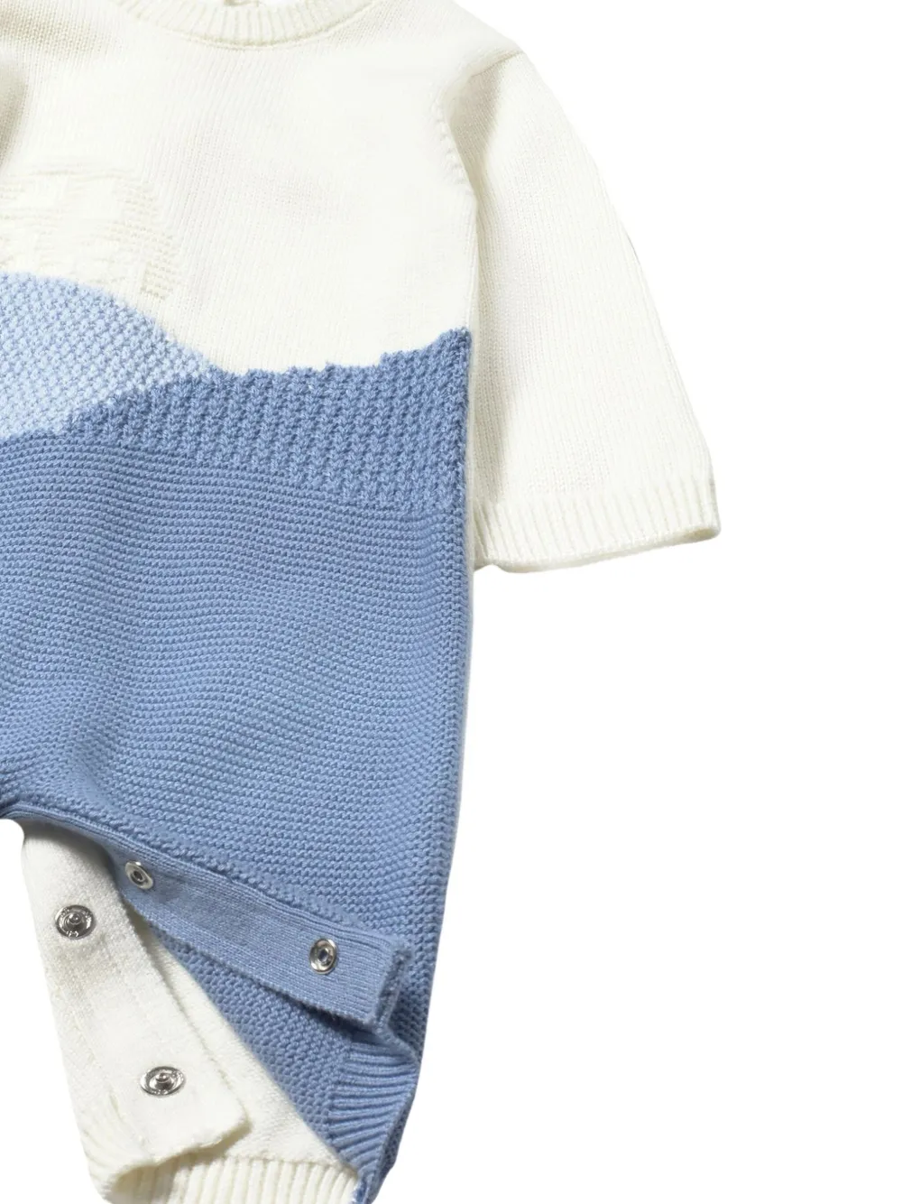 Mayoral Knit Romper In Multi