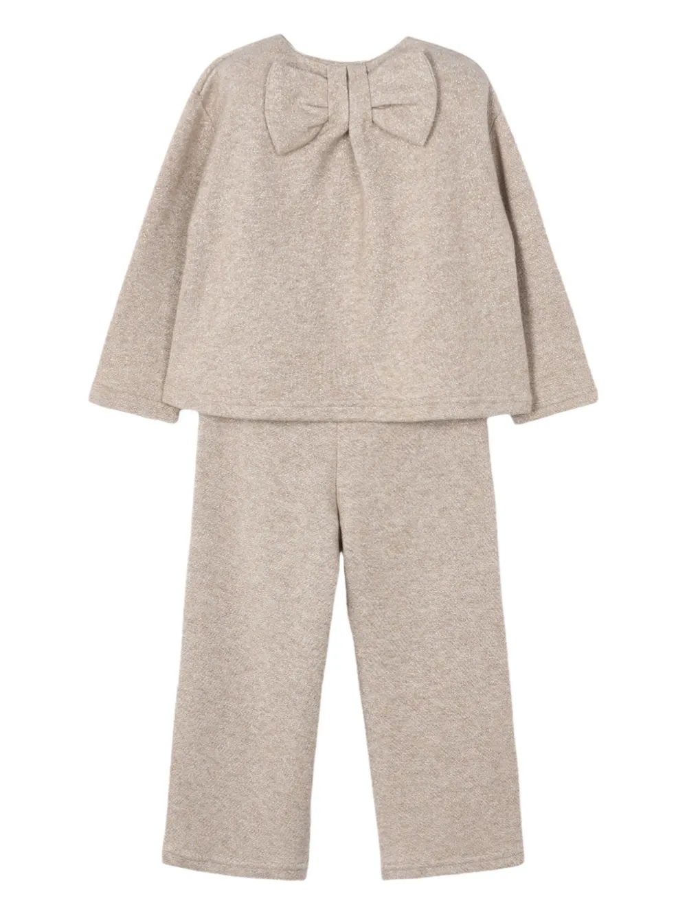 Mayoral bow detail sweater and trousers set | Tracksuit Sets | Image 2
