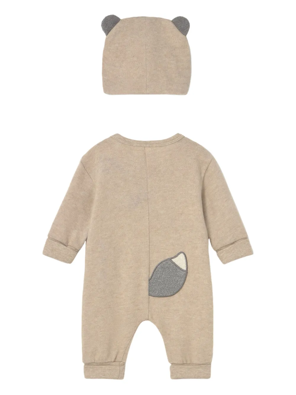 Mayoral bear-appliqué romper set | Babygrow Sets | Image 2