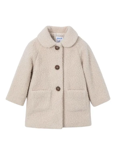 Mayoral terry button coat