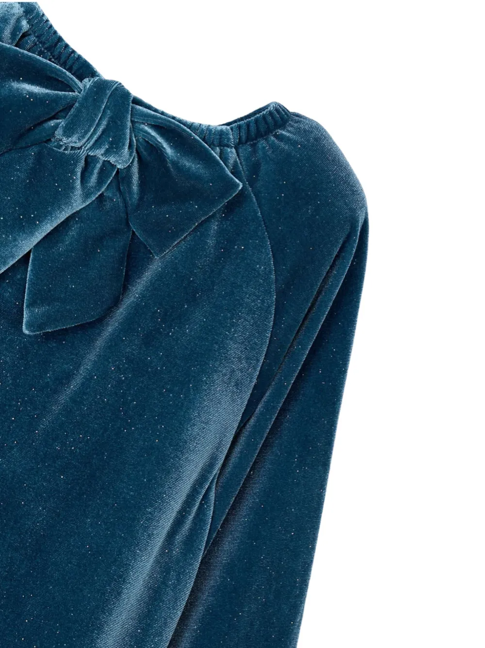 Mayoral Fluwelen jurk Blauw