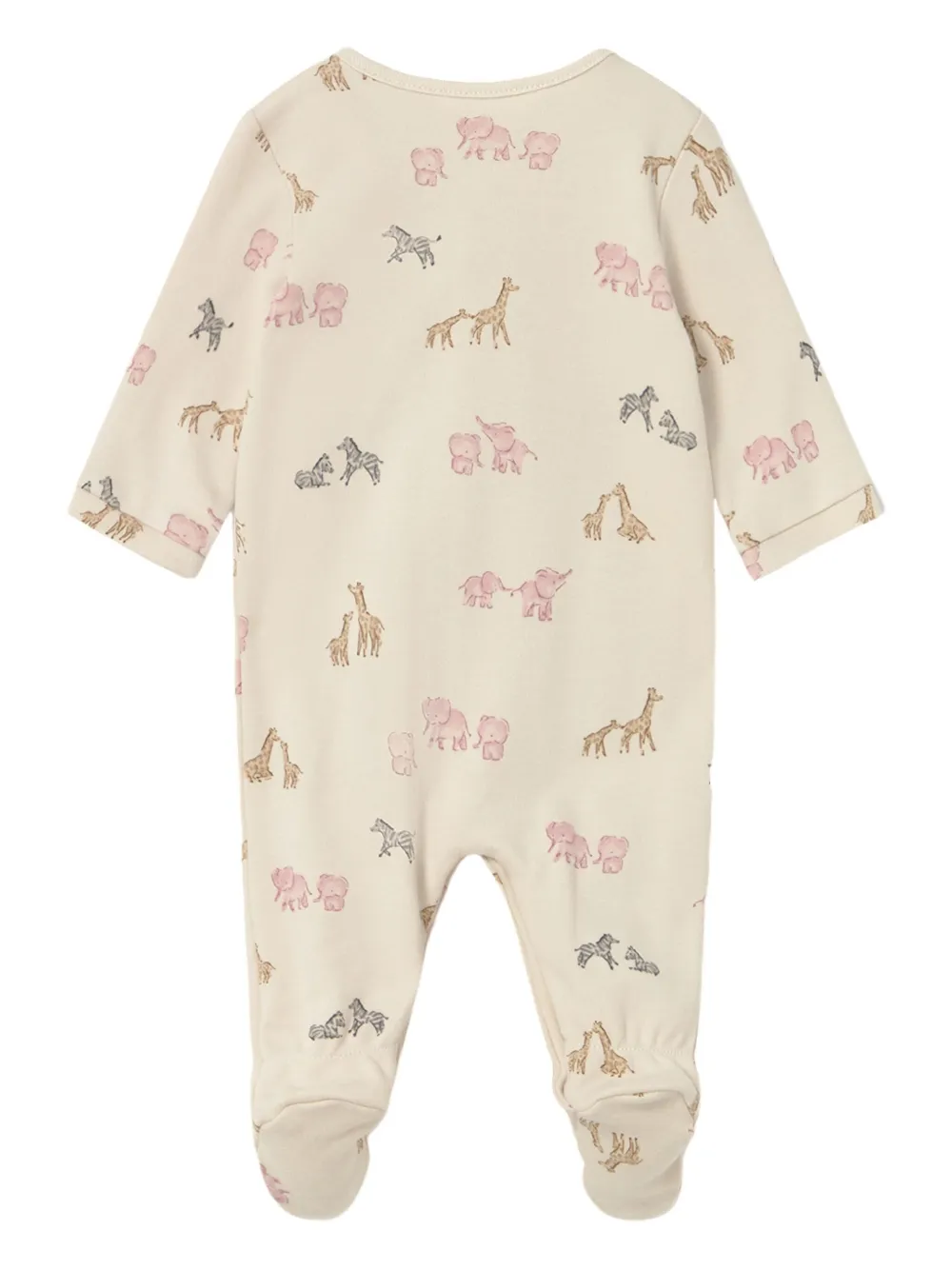 Mayoral Twee rompers met lange mouwen Beige