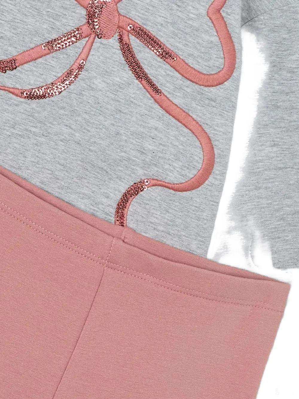 Mayoral Sweater en legging met pailletten Grijs