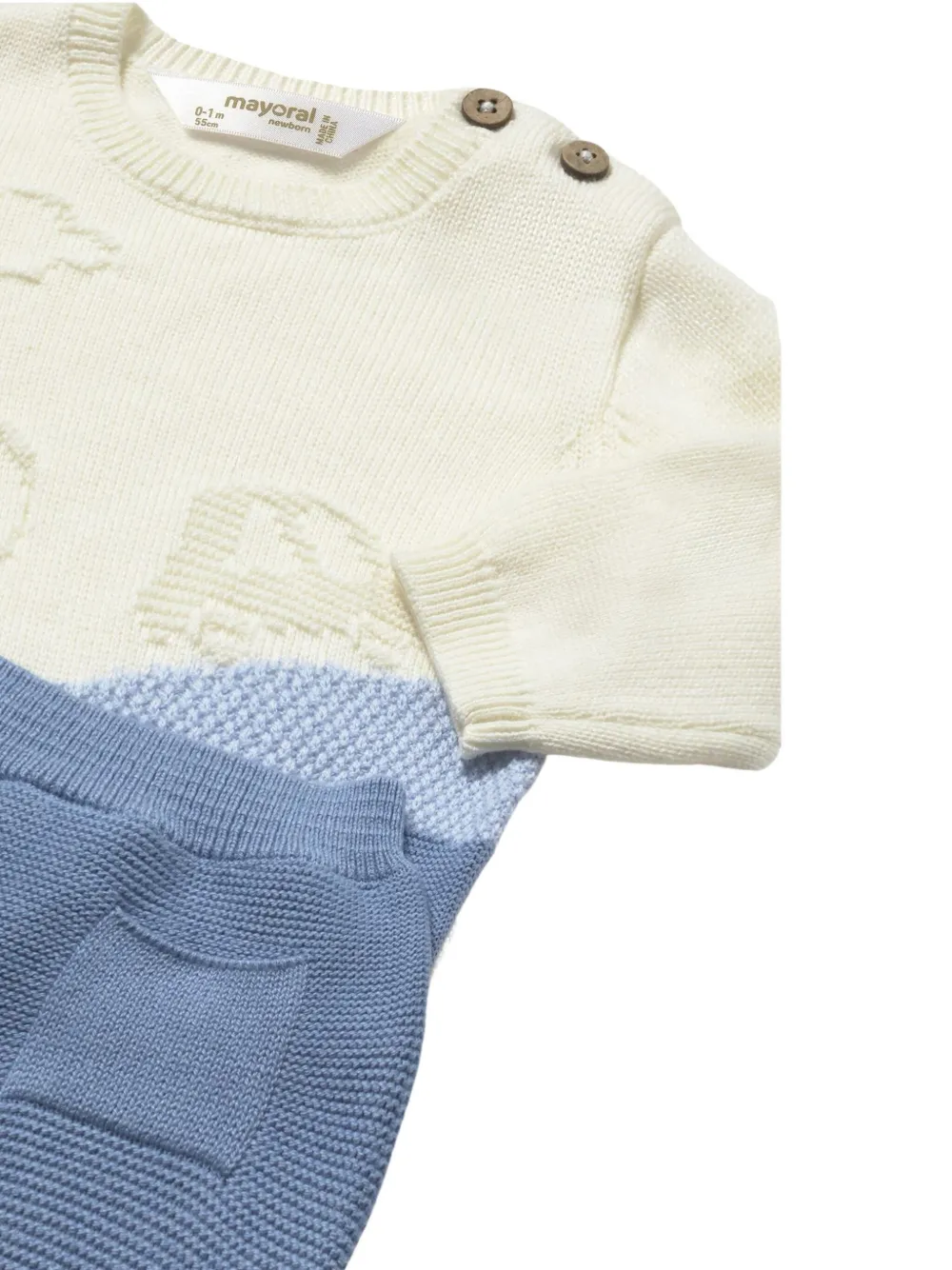 Mayoral Twee gebreide broeken CLOUD