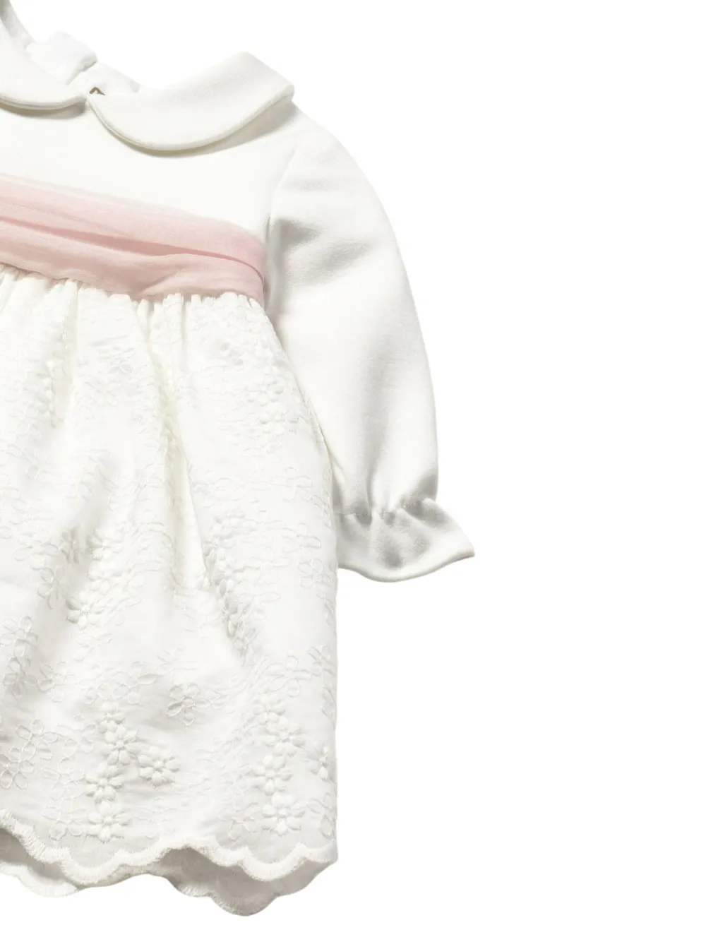 Mayoral Jurk met borduurwerk Wit