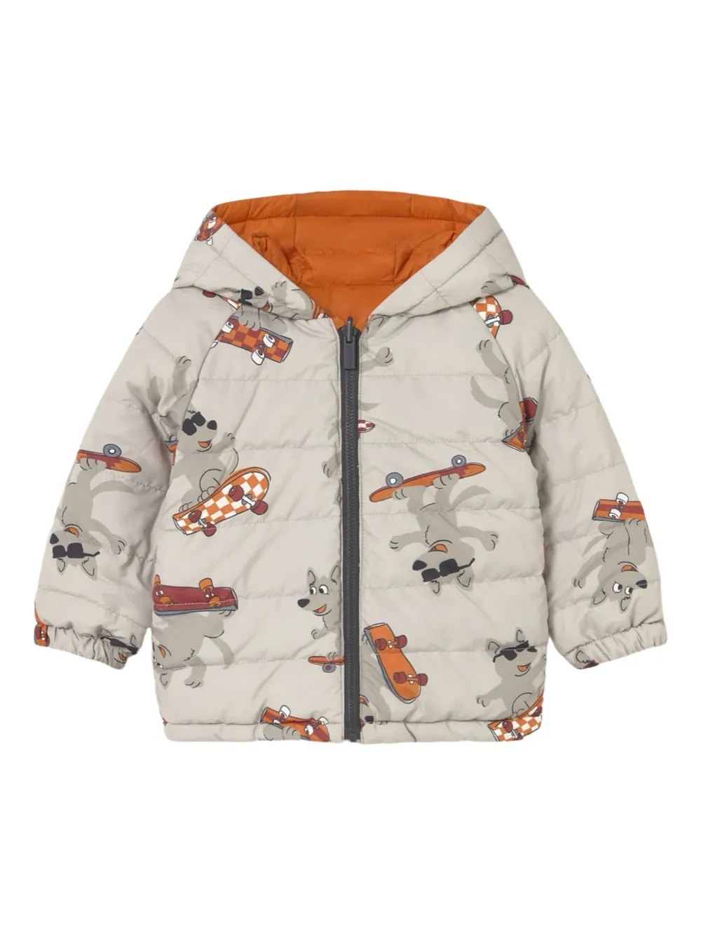 Mayoral Donsjack met capuchon Oranje