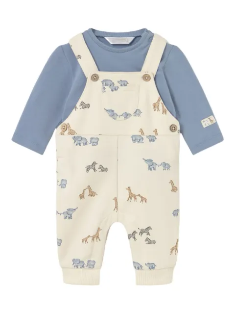 Mayoral printed dungarees (set of two)