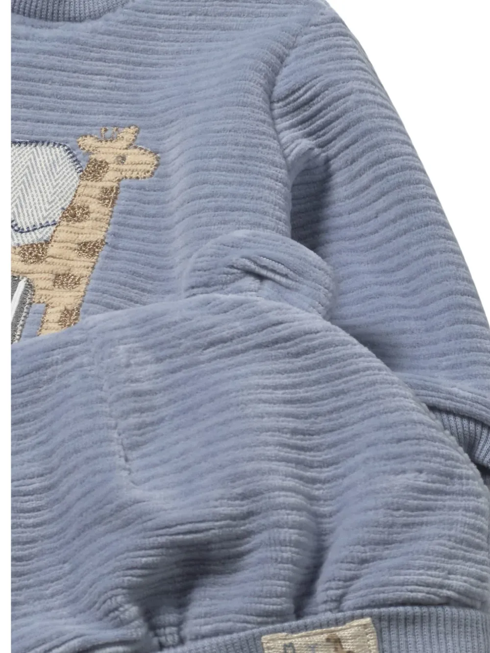 Mayoral Driedelig ribfluwelen trainingspak Blauw