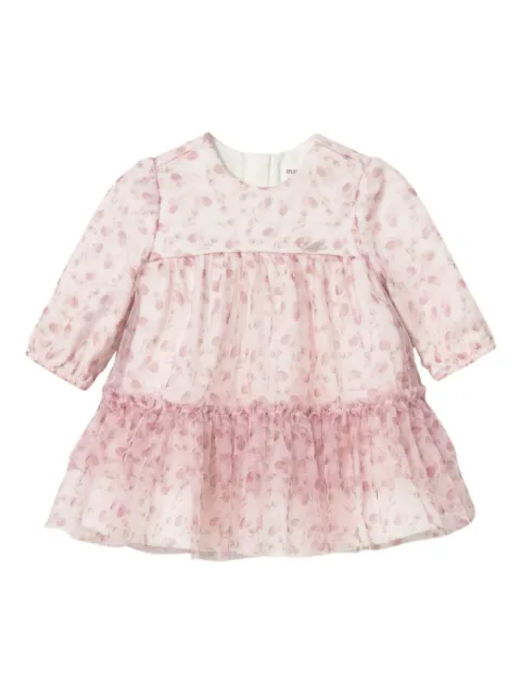 Mayoral Gerüschtes Kleid mit Blumen-Print