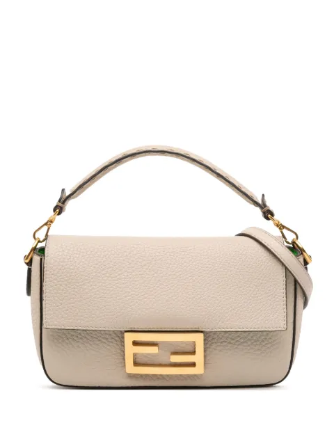 Fendi Pre-Owned 2010-2025 Mini Leather Baguette satchel