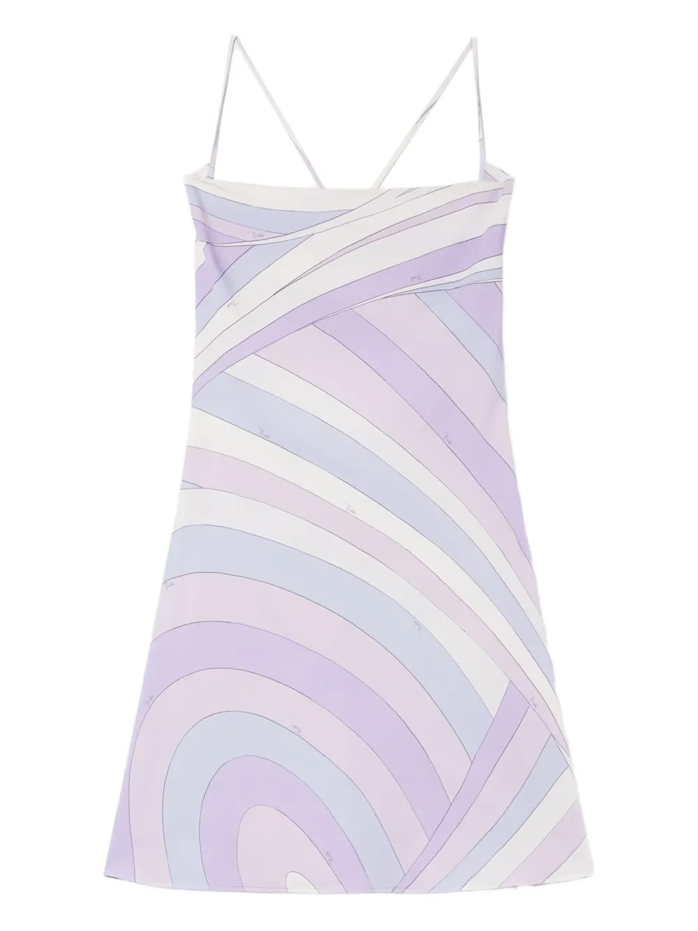PUCCI cowl-neck dress - パープル PUCCI cowl-neck dress - パープル