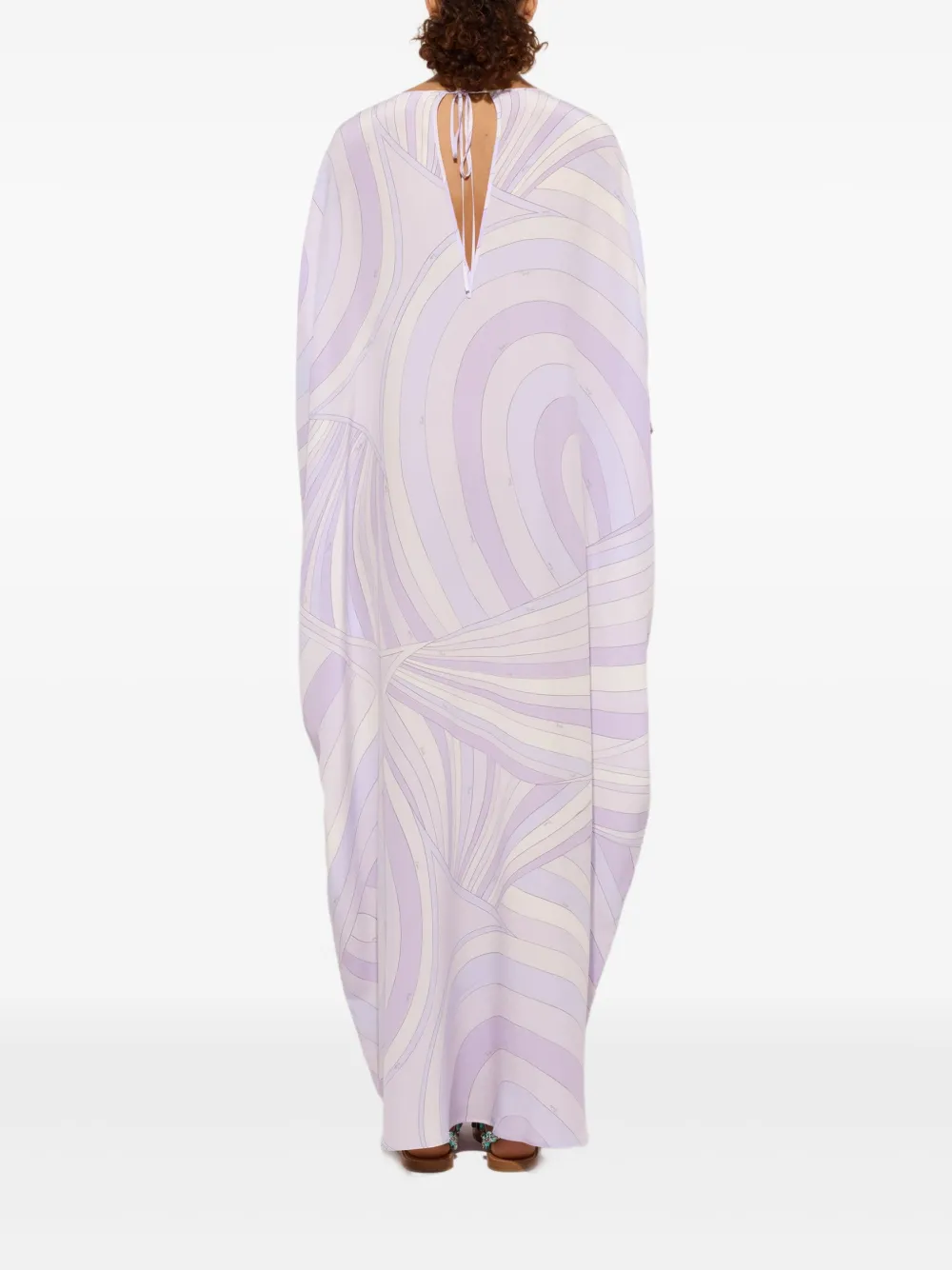 PUCCI Tuniek met golfprint Paars