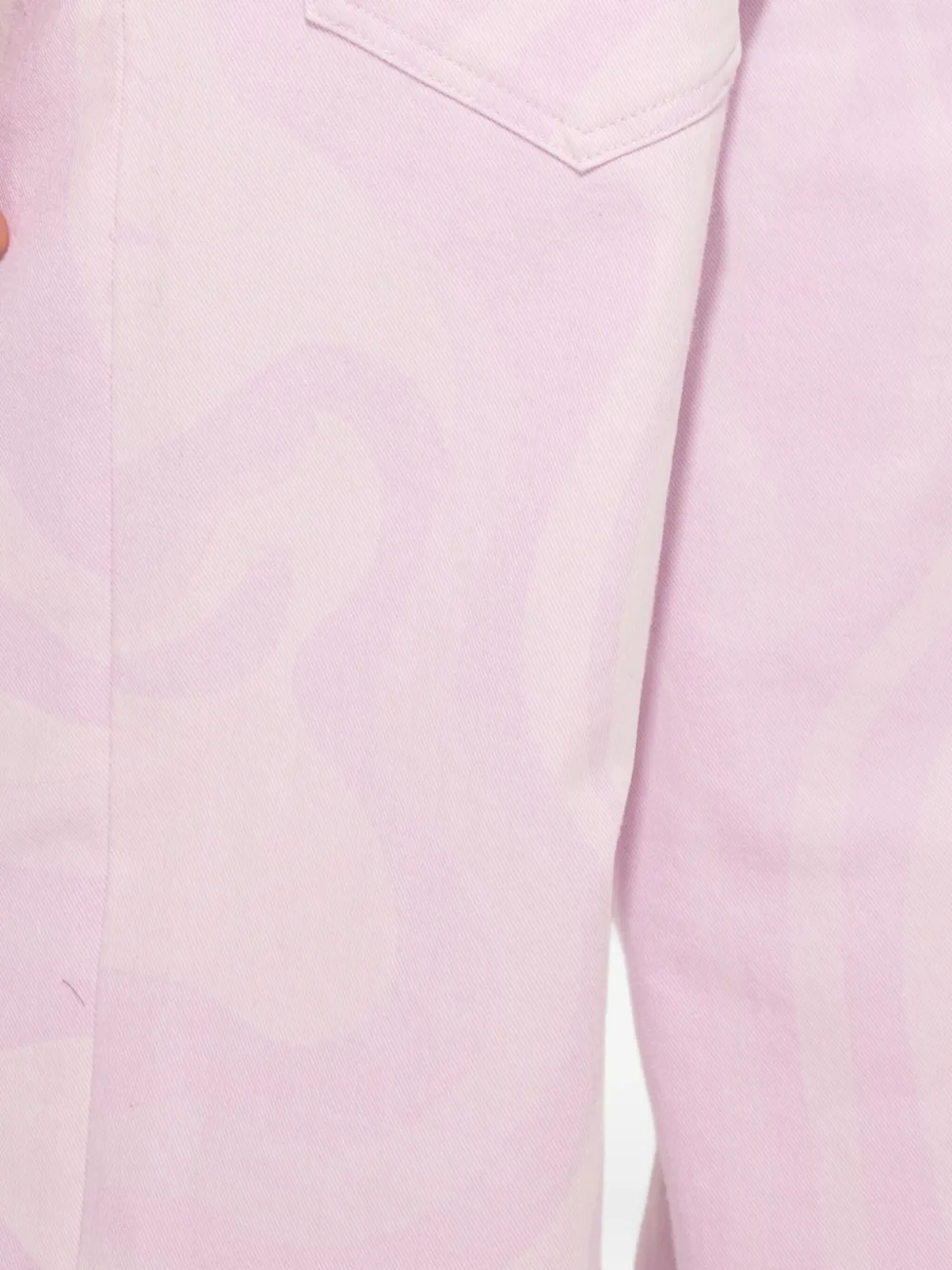 PUCCI Broek met Marmo-print Roze