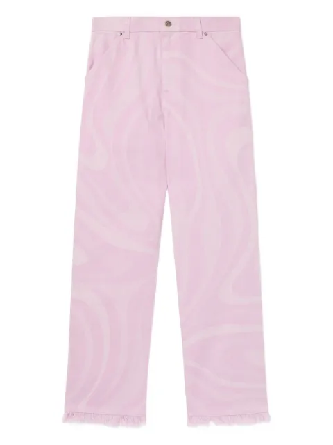 PUCCI Marmo-print trousers 