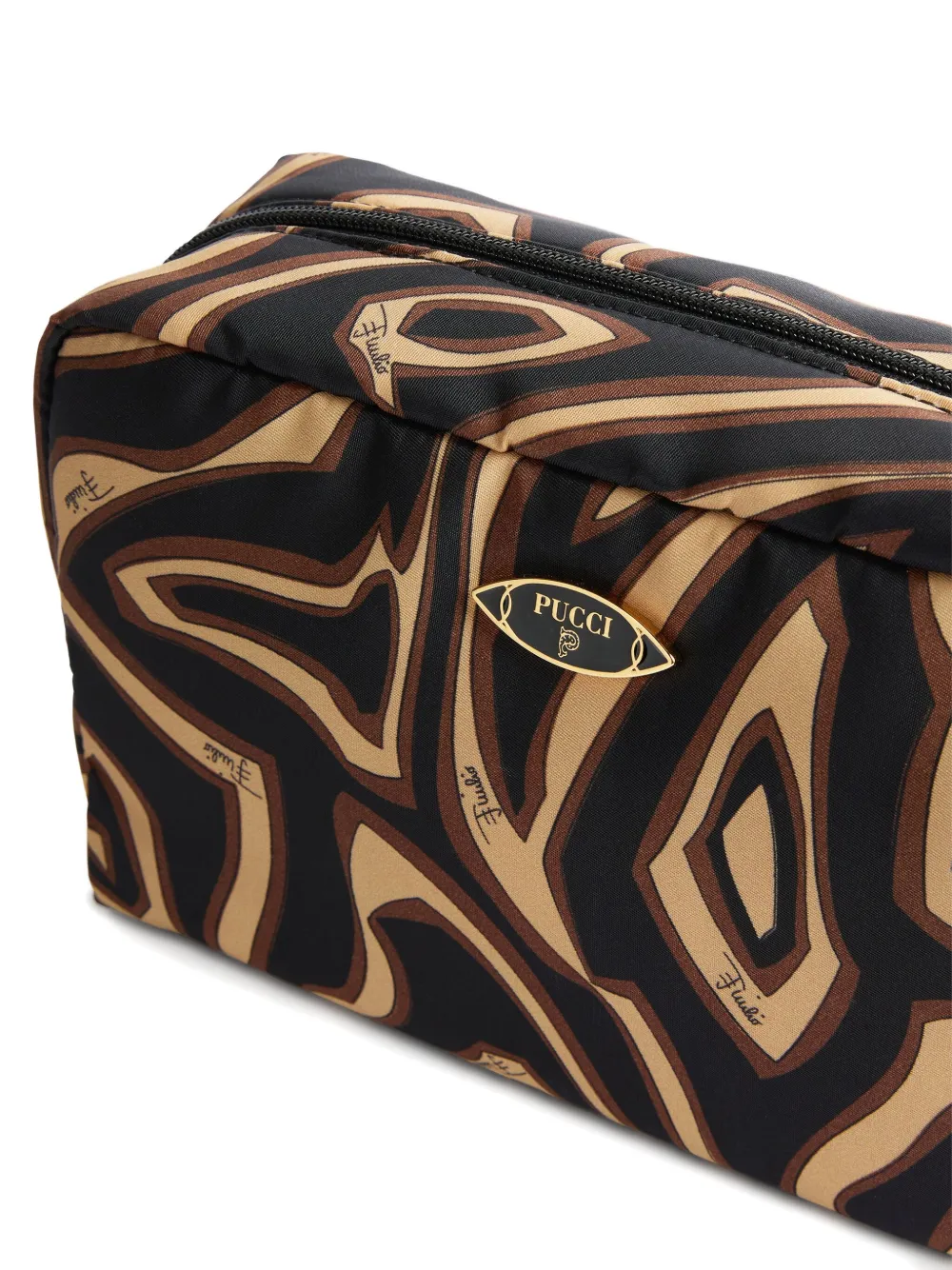 Pucci Large Yummy Makeup Bag In Black