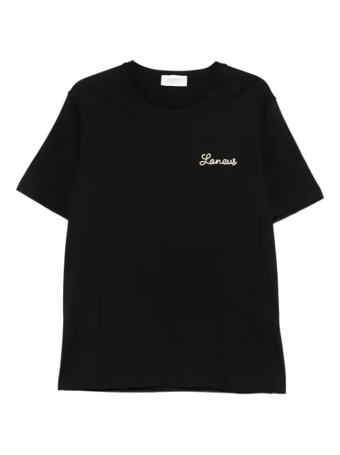 Laneus logo-embroidered t-shirt