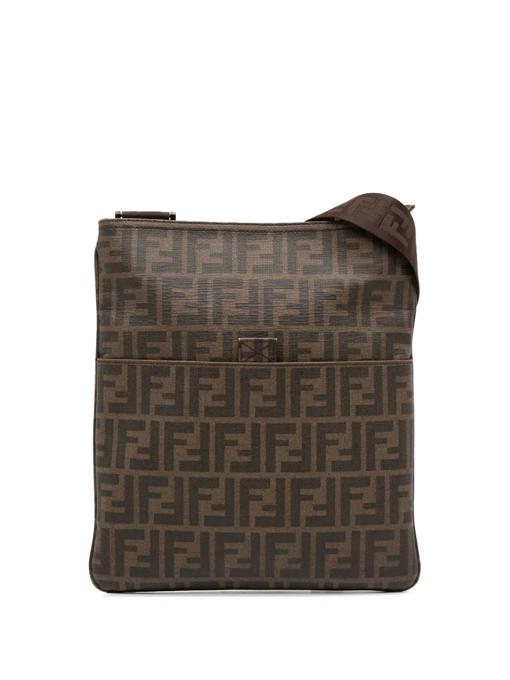 Fendi Pre-Owned 2000-2010 Zucca Spalmati crossbody bag | Brown | Image 1