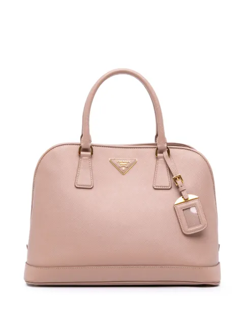 Prada Pre-Owned 2000-2025 Medium Saffiano Lux Open Promenade satchel