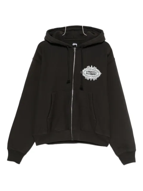 Stüssy zip-up hoodie 