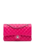 CHANEL Pre-Owned 2014 Medium Classic Lambskin Double Flap shoulder bag - Pink