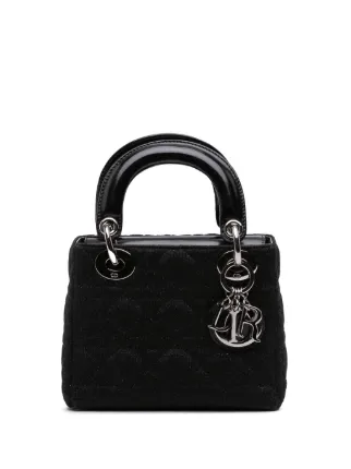 Dior ブラック キルティング ハンドバッグ Dior ブラック キルティング ハンドバッグ 中古・古着通販