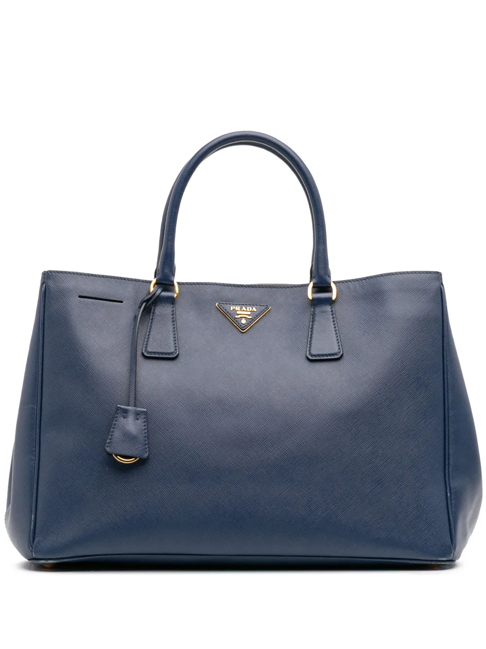 Prada Pre-Owned 2000-2025 Large Saffiano Lux Galleria Tote satchel | Blue | Image 1