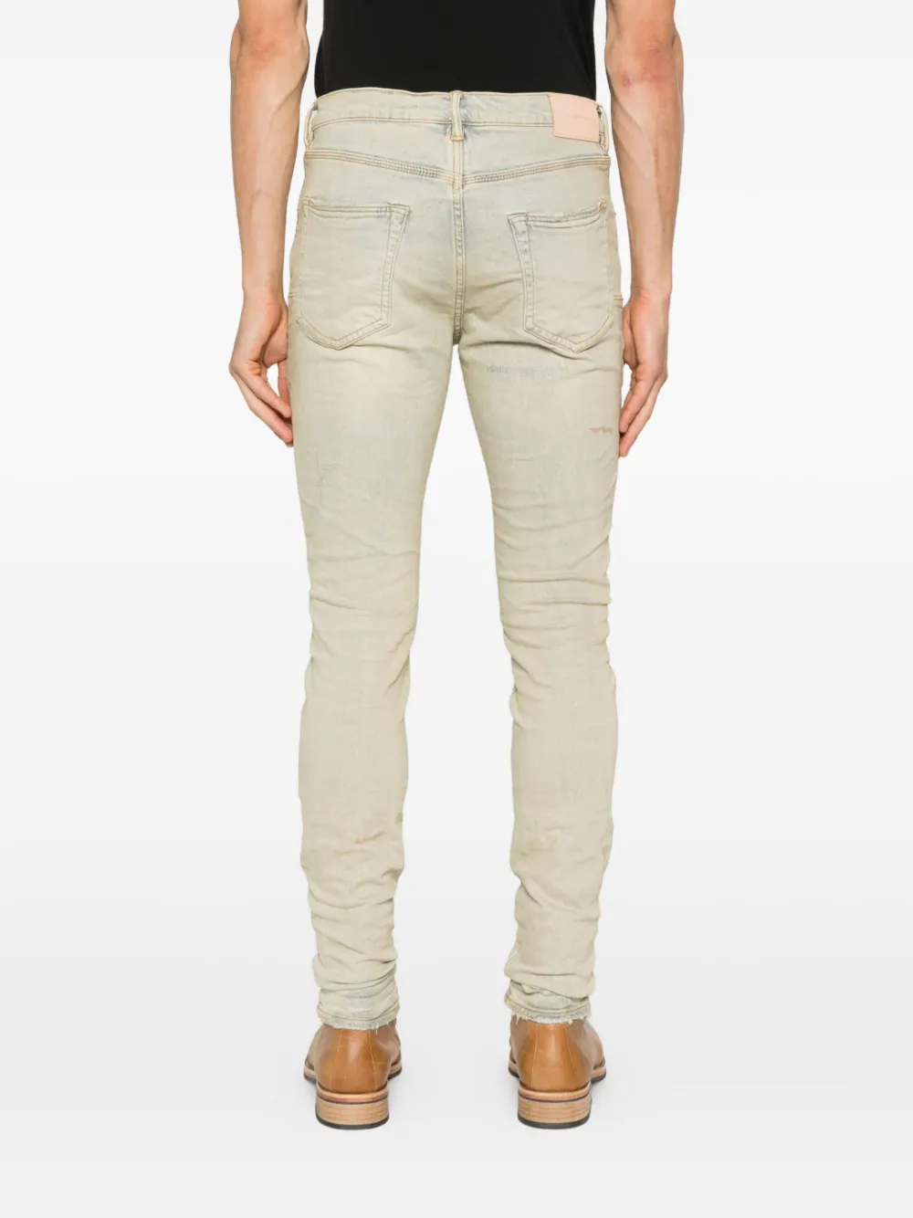 Purple Brand Distressed-effect Jeans In Neutral