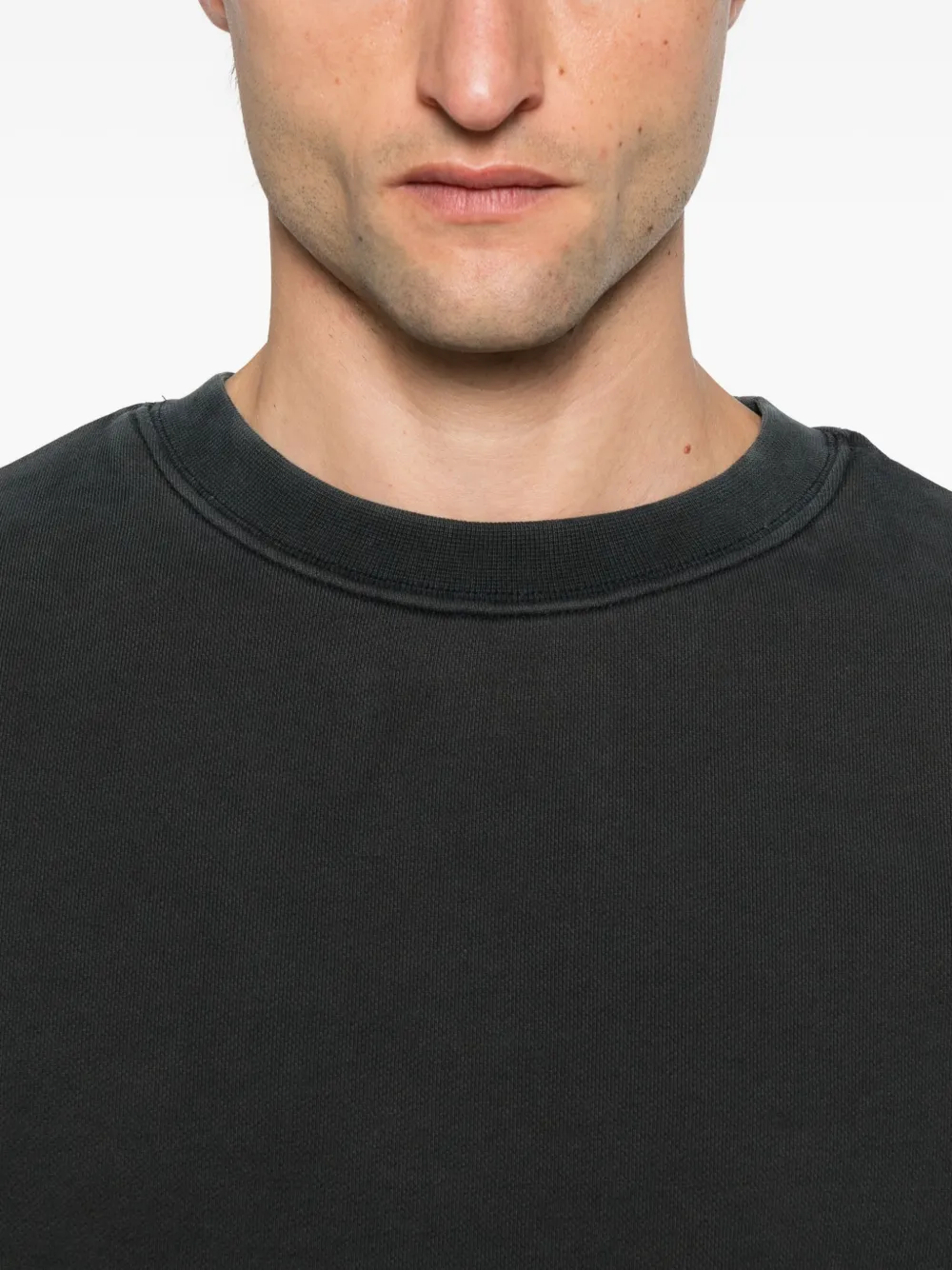 Purple Brand Sweater met ronde hals Grijs