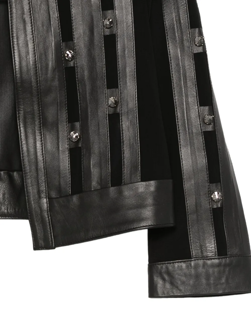  Timotea Panneled Jacket - Black 