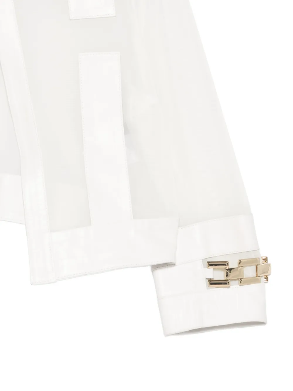 Chain-Detail Jacket