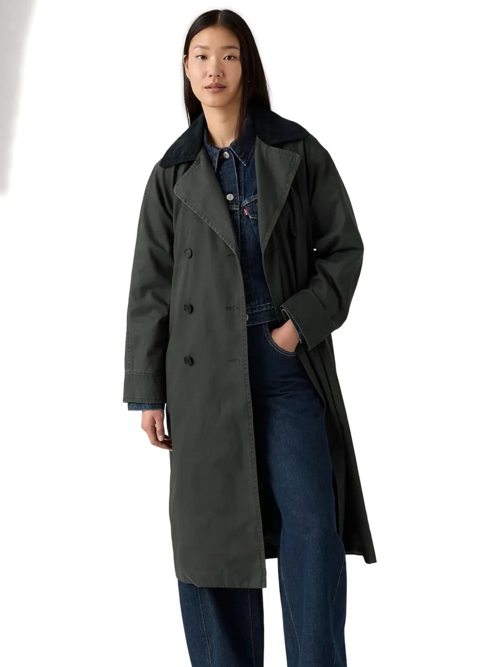 Levi's double-breasted trench coat | Trench Coats & Raincoats | Image 2