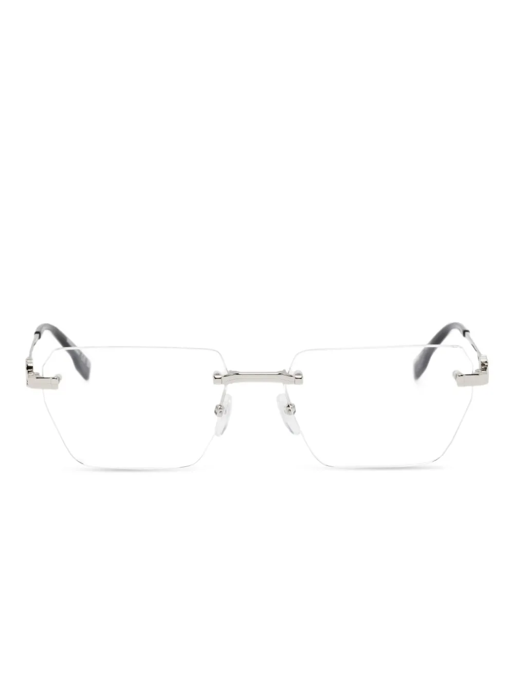 DSQUARED2 rectangle-frame glasses | Silver | Image 1