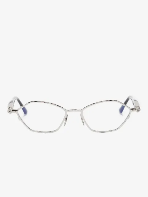 Kuboraum geometric-frame glasses
